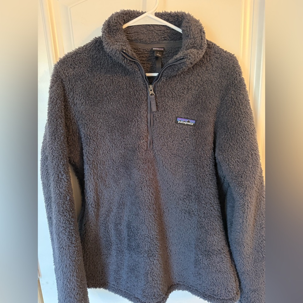 Patagonia Women’s Zip-Up Sweater in Charcoal